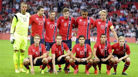 La nazionale norvegese durante le qualificazioni al Mondiale 1994