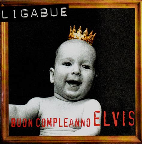 Copertina album Buon Compleanno Elvis