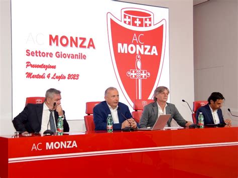 Mappa del sito web del settore giovanile dell'AC Monza