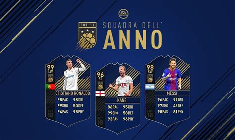 FIFA 18 Ultimate Team Squadra dell'Anno