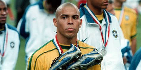 Ronaldo in campo durante la finale di Francia '98
