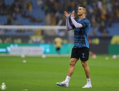 Cristiano Ronaldo in campo con l'Al-Nassr