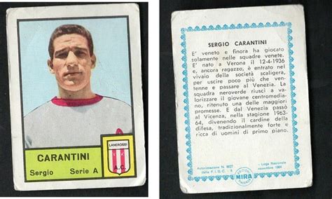 Esempi di figurine dell'album Mira 1964-65