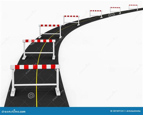 strada con bivi e ostacoli