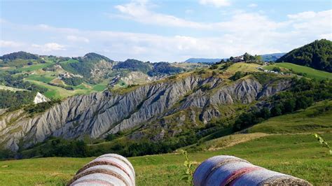 Paesaggio con calanchi vicino a Sassuolo