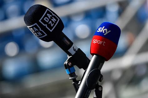 Loghi DAZN, Sky Sport, Sky Go, NOW