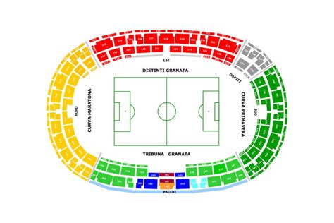 Mappa dello Stadio Mapei