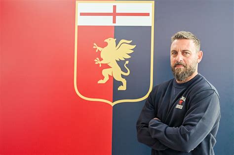 Presentazione Daniele De Rossi come nuovo allenatore del Genoa