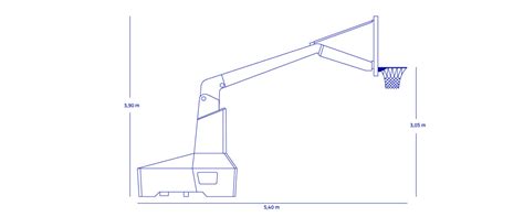 Schema dei componenti di un canestro da basket