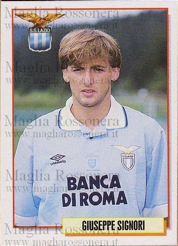 Giuseppe Signori con la maglia della Nazionale