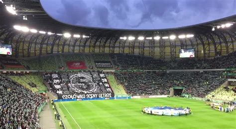 Coreografia tifosi Legia Varsavia
