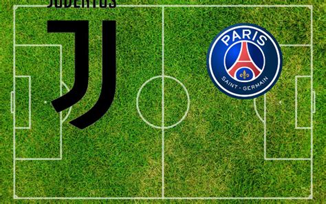 Formazioni Paris Saint-Germain e Juventus schierate in campo