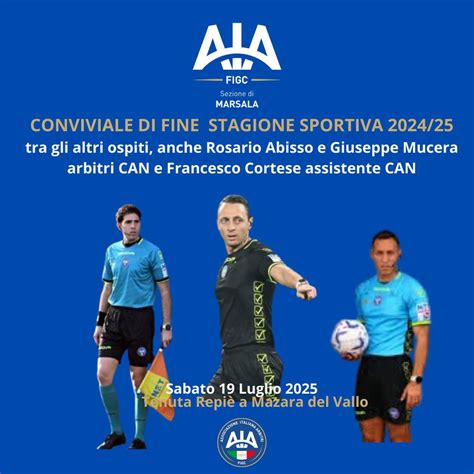 Arbitri riuniti per la conviviale di fine stagione