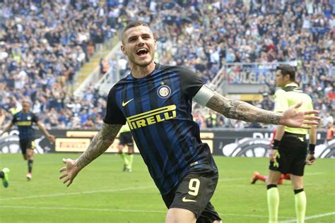 Mauro Icardi che esulta dopo un gol