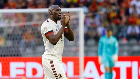 Romelu Lukaku con la maglia del Belgio