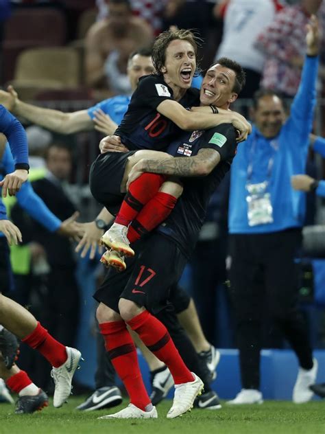 Luka Modric e Mario Mandzukic insieme