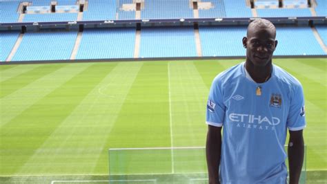 Maglia da calcio del Manchester City di Mario Balotelli