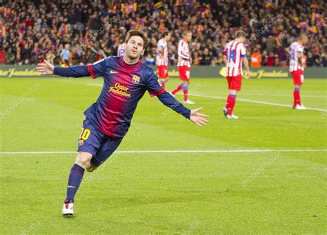 Lionel Messi celebra un gol