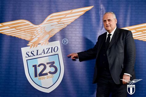 Claudio Lotito e Simone Longarini