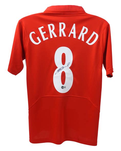 Steven Gerrard con la maglia del Liverpool