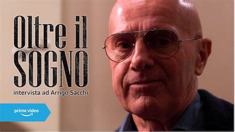 Arrigo Sacchi durante un'intervista