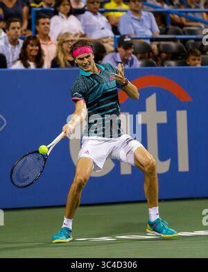 Alexander Zverev durante una partita