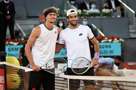 Statistiche del match Zverev vs Berrettini
