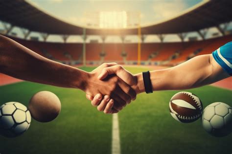 Calciatori che si stringono la mano a fine partita