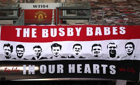 Foto storica dei Busby Babes