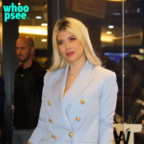 Wanda Nara durante la sua partecipazione a 