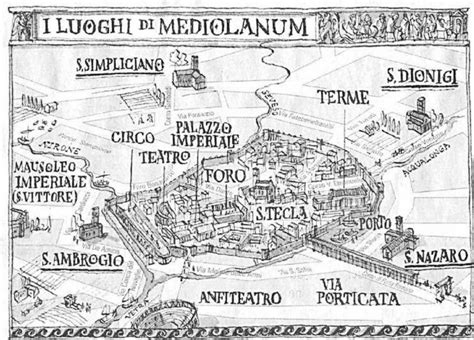 Illustrazione storica di Benevelli Mediolanum