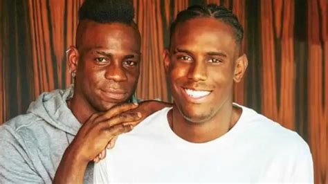 Mario Balotelli e il fratello Enock