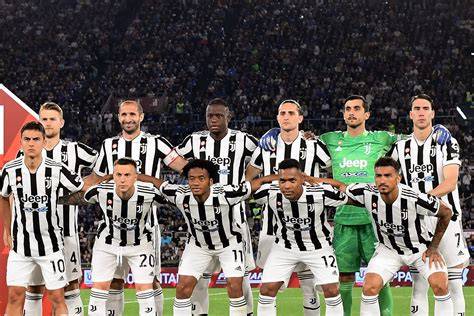 Squadra della Juventus che celebra una vittoria