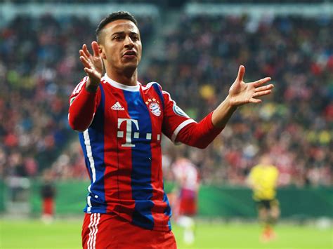 Schema tattico del Bayern Monaco con Thiago Alcantara in zona gol