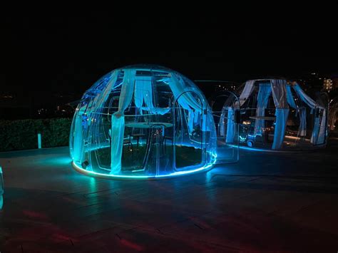 Struttura delle cupole trasparenti di Etfe di Acquaworld