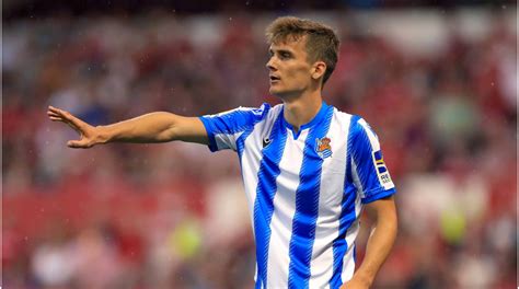 Diego Llorente in maglia Real Sociedad