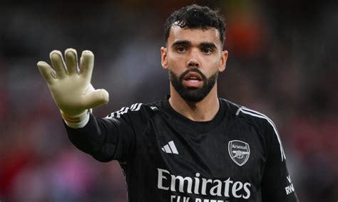 Il portiere dell'Arsenal, David Raya