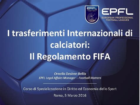 Schema regolamento trasferimenti calciatori