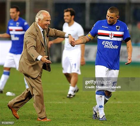 Riccardo Garrone con la Sampdoria