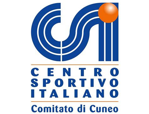 Logo del CSI con elementi calcistici
