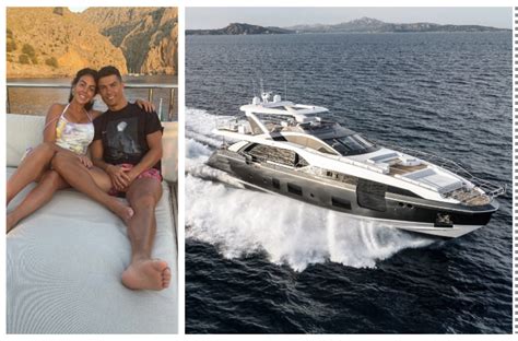 Vela di lusso con yacht di Cristiano Ronaldo