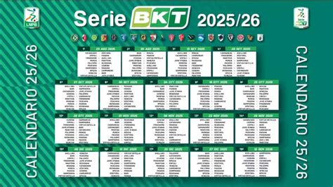 Calendario Serie B