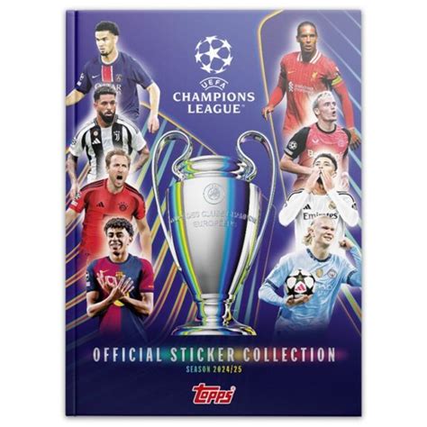 Copertina album Champions League Topps