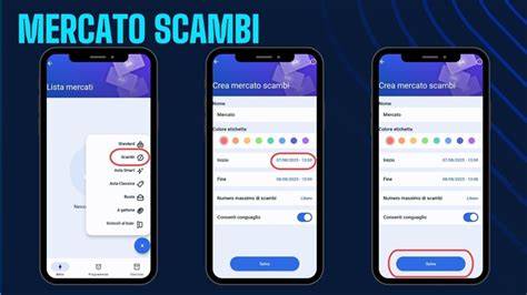 schermata di un mercato di scambi fantacalcio