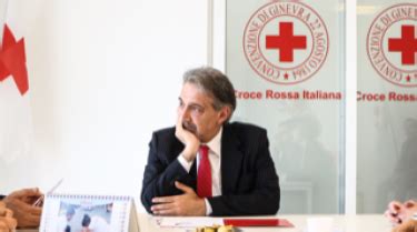 Francesco Rocca alla guida della Croce Rossa