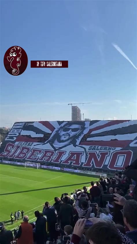 Tifo Salernitana Curva Sud