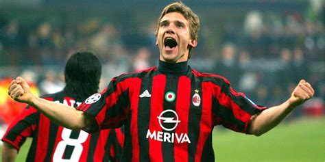 Statistiche carriera Andriy Shevchenko