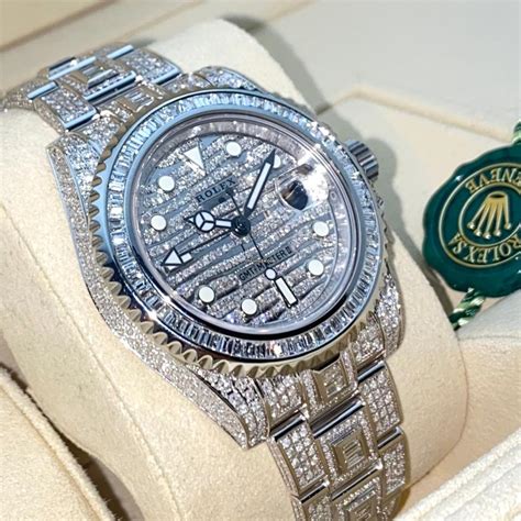 Rolex GMT Master Ice tempestato di diamanti