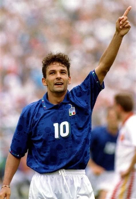 Roberto Baggio in maglia Italia